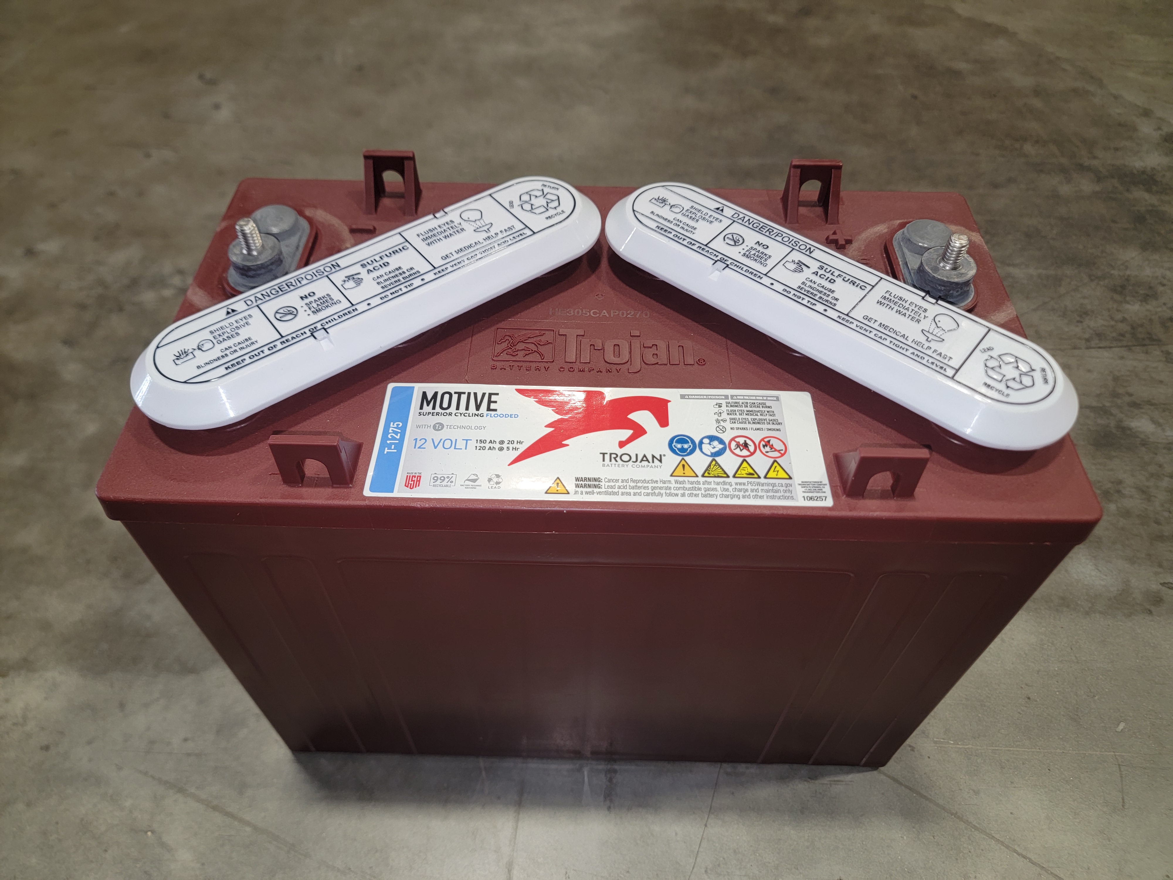 Trojan battery T1275 - foto 2