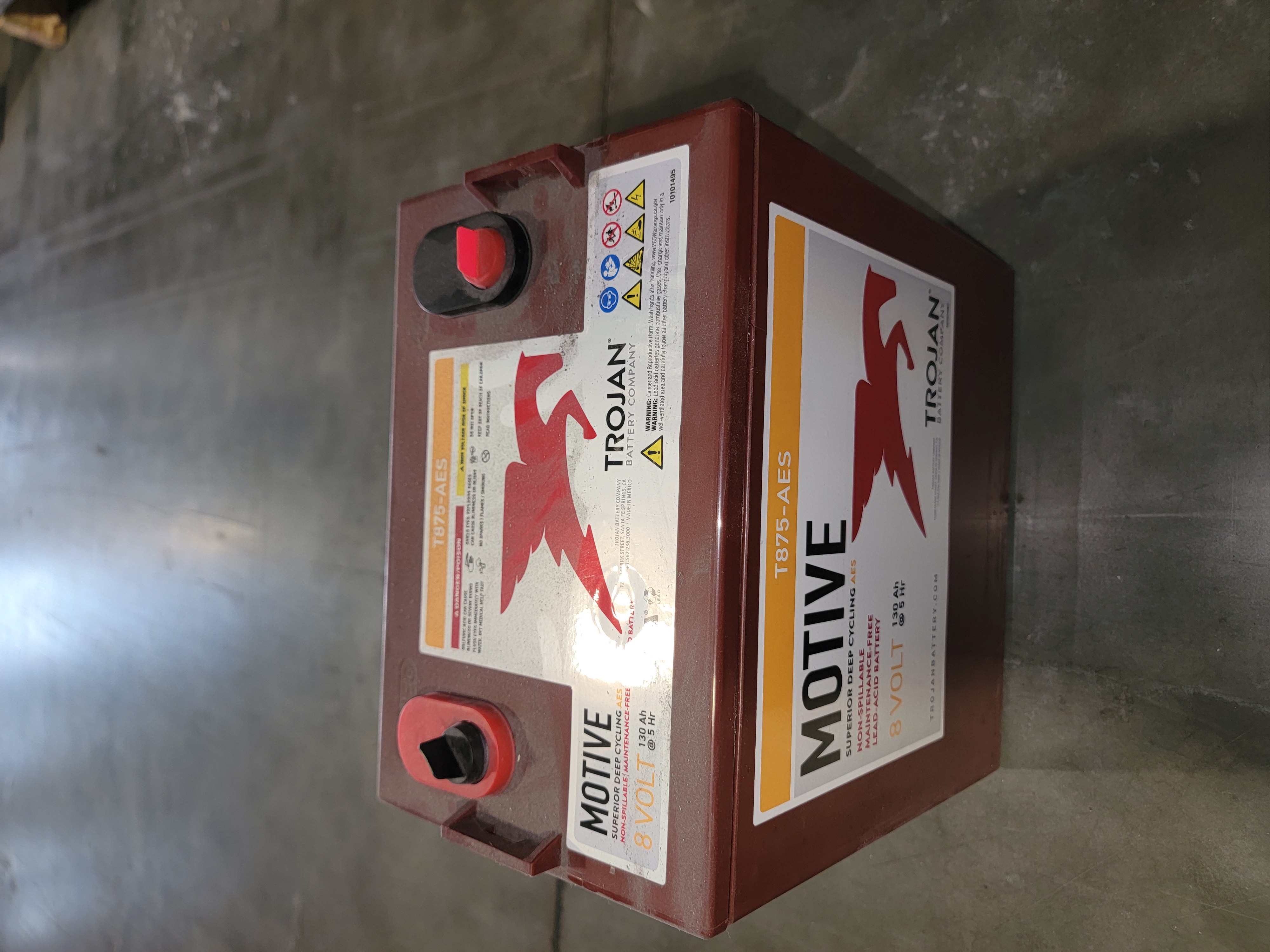 AGM Trojan battery T875 AES - foto 2